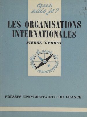 cover image of Les organisations internationales